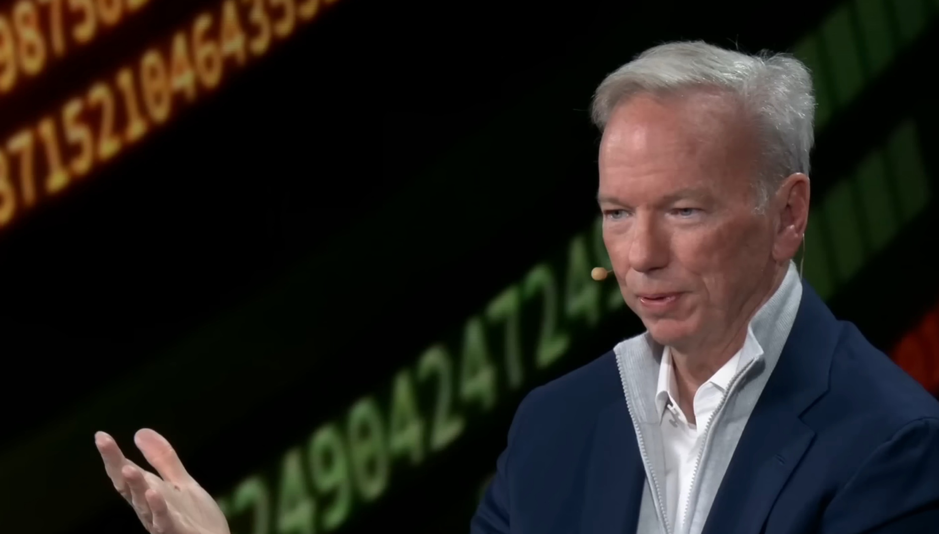 Eric Schmidt on Stage